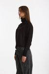 Dolcevita in lana rasata nero women Scaglione - 3