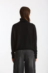 Dolcevita in lana rasata nero women Scaglione - 4