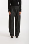 Pantalone morbido antracite women Ermanno firenze - 2