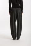 Pantalone morbido antracite women Ermanno firenze - 3