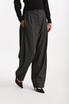 Pantalone morbido antracite women Ermanno firenze - 5