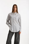 Camicia rigata bianca e nera women Ermanno firenze - 1