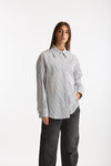 Camicia rigata bianca e nera women Ermanno firenze - 3