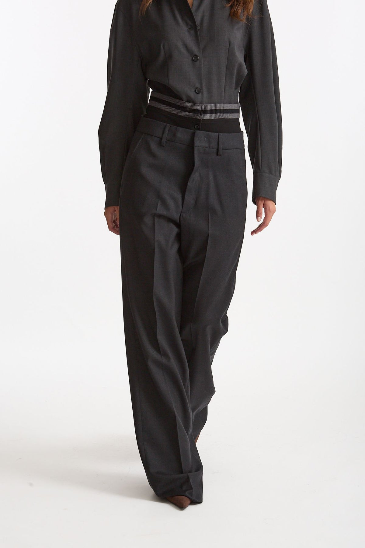 Pantalone ampio VITTI antracite women Seafarer - 2