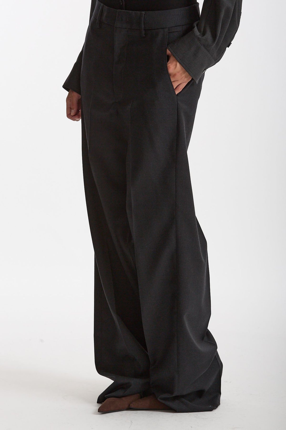 Pantalone ampio VITTI antracite women Seafarer - 5