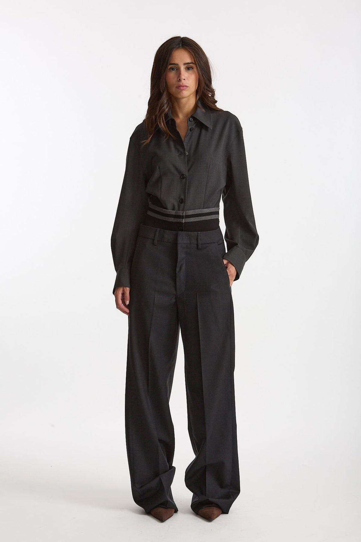 Camicia body FRESIA antracite women Seafarer - 1