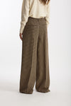 Pantalone ampio SASCIA Pied de poule women Seafarer - 4
