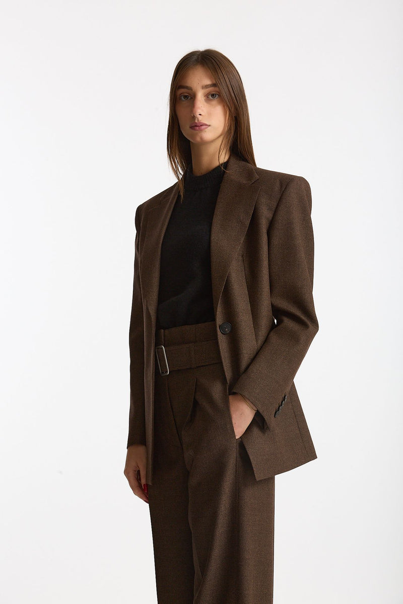 Giacca monopetto ASTRO marrone women Seafarer - 5
