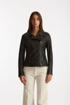 Giubbino in pelle nero women Myskin - 4