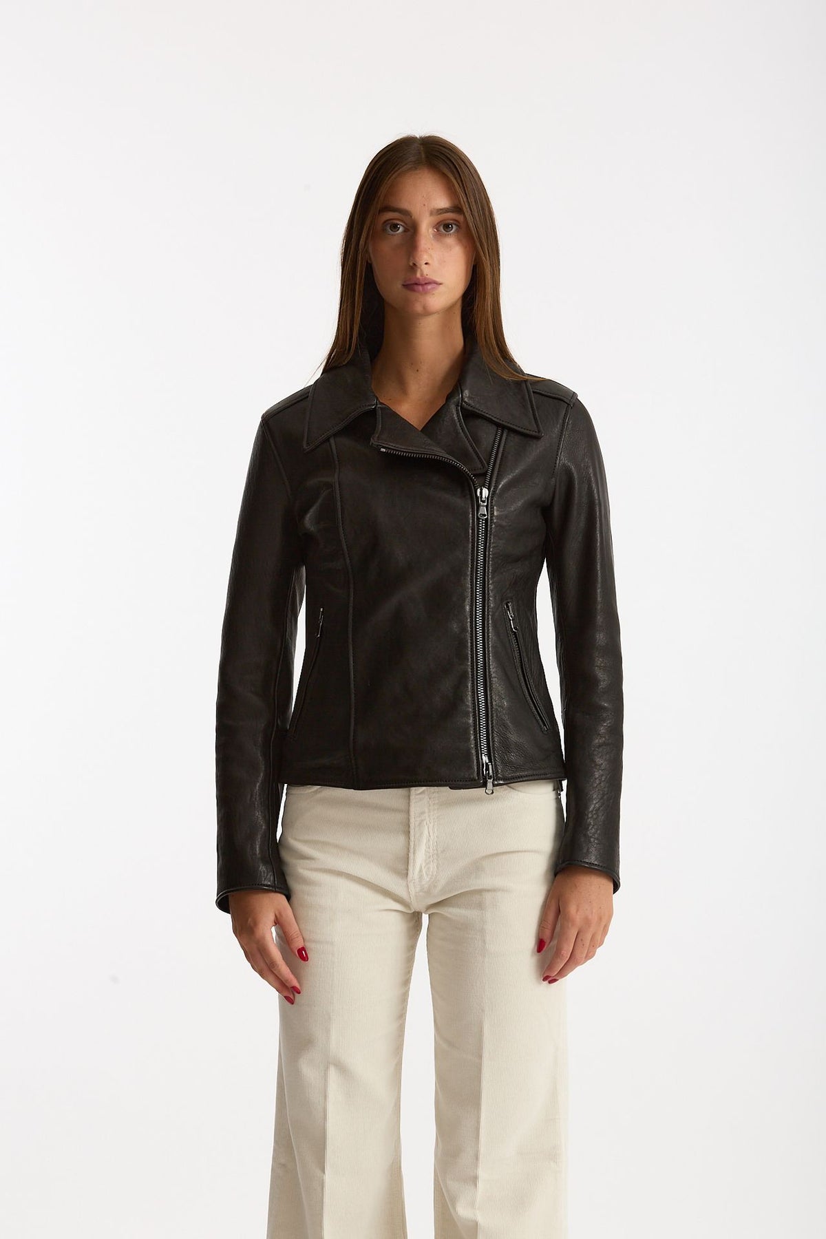 Giubbino in pelle nero women Myskin - 4