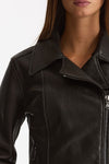Giubbino in pelle nero women Myskin - 5