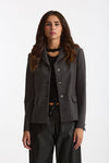 Giacca crop DARIA antracite women Tagliatore - 1