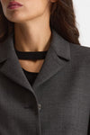 Giacca crop DARIA antracite women Tagliatore - 5