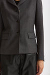 Giacca crop DARIA antracite women Tagliatore - 6