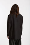 Blazer over in lana CEARA nero women Tagliatore - 4