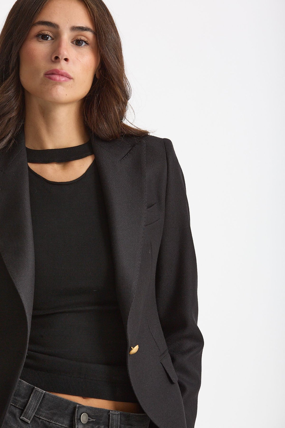 Giacca slim JFDM15B nero women Tagliatore - 6