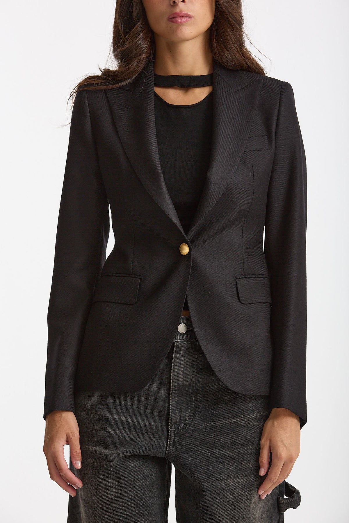 Giacca slim JFDM15B nero women Tagliatore - 5