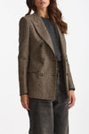 Blazer regular PARIGI principe di Galles women Tagliatore - 4
