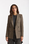 Blazer regular PARIGI principe di Galles women Tagliatore - 1