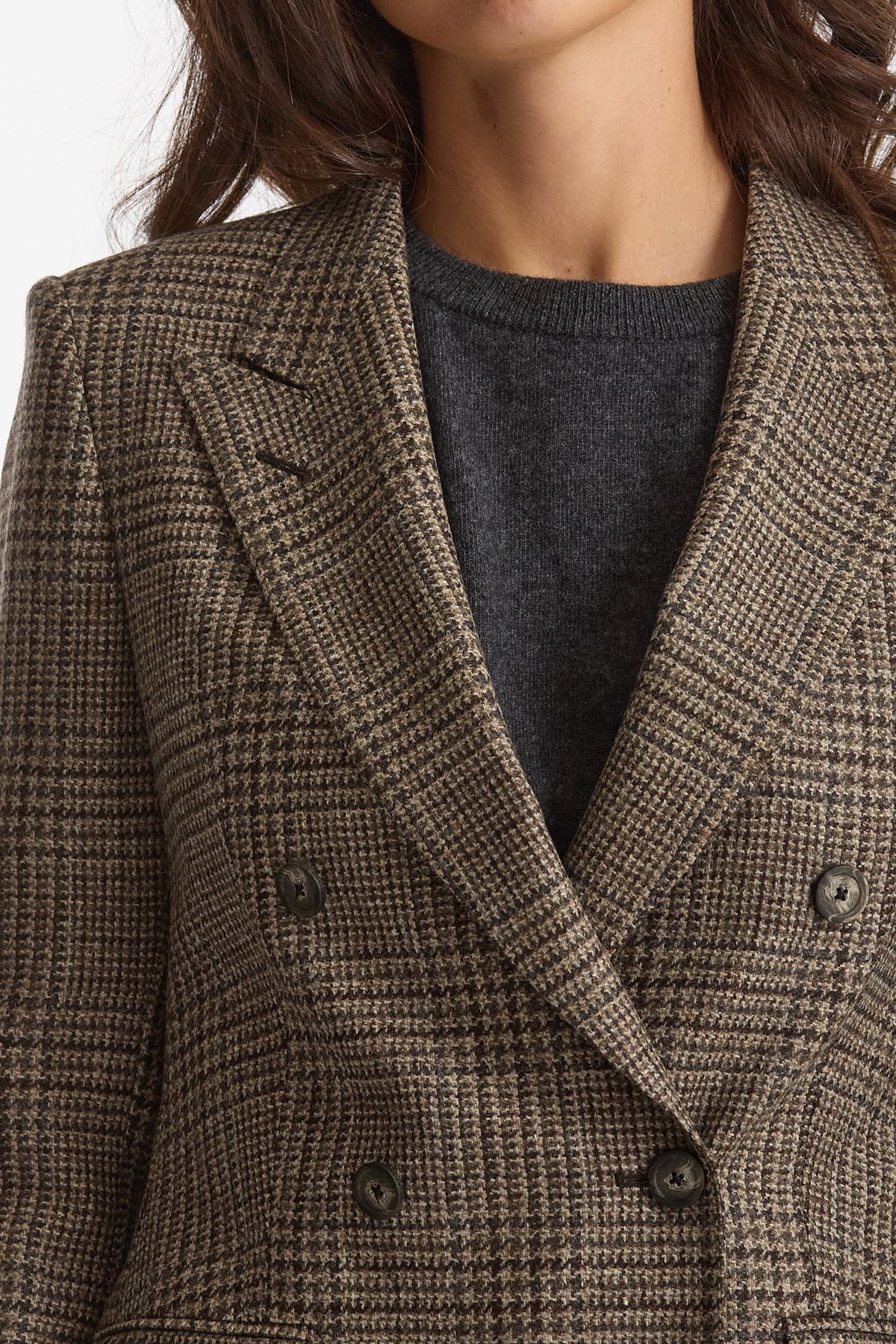 Blazer regular PARIGI principe di Galles women Tagliatore - 2