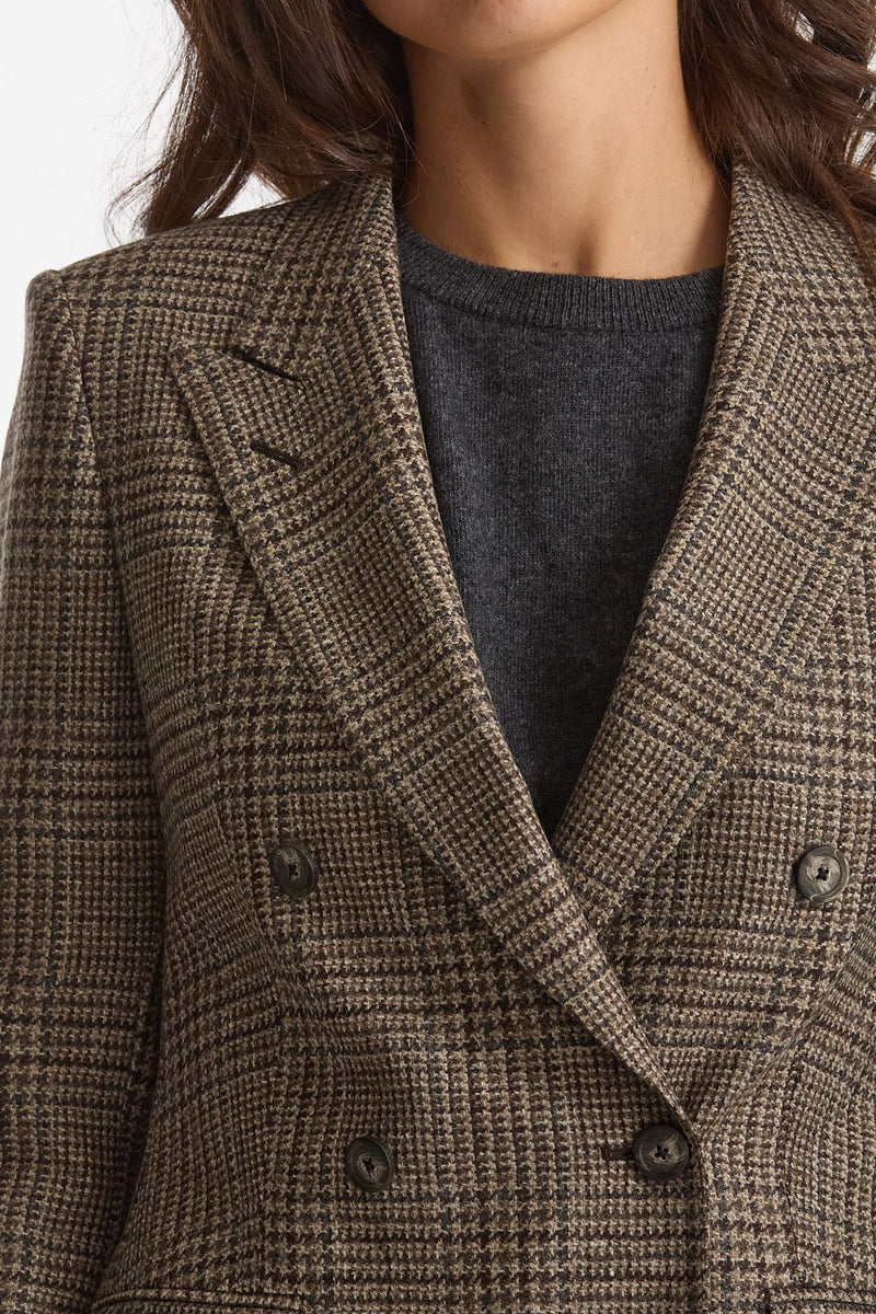 Blazer regular PARIGI principe di Galles women Tagliatore - 2