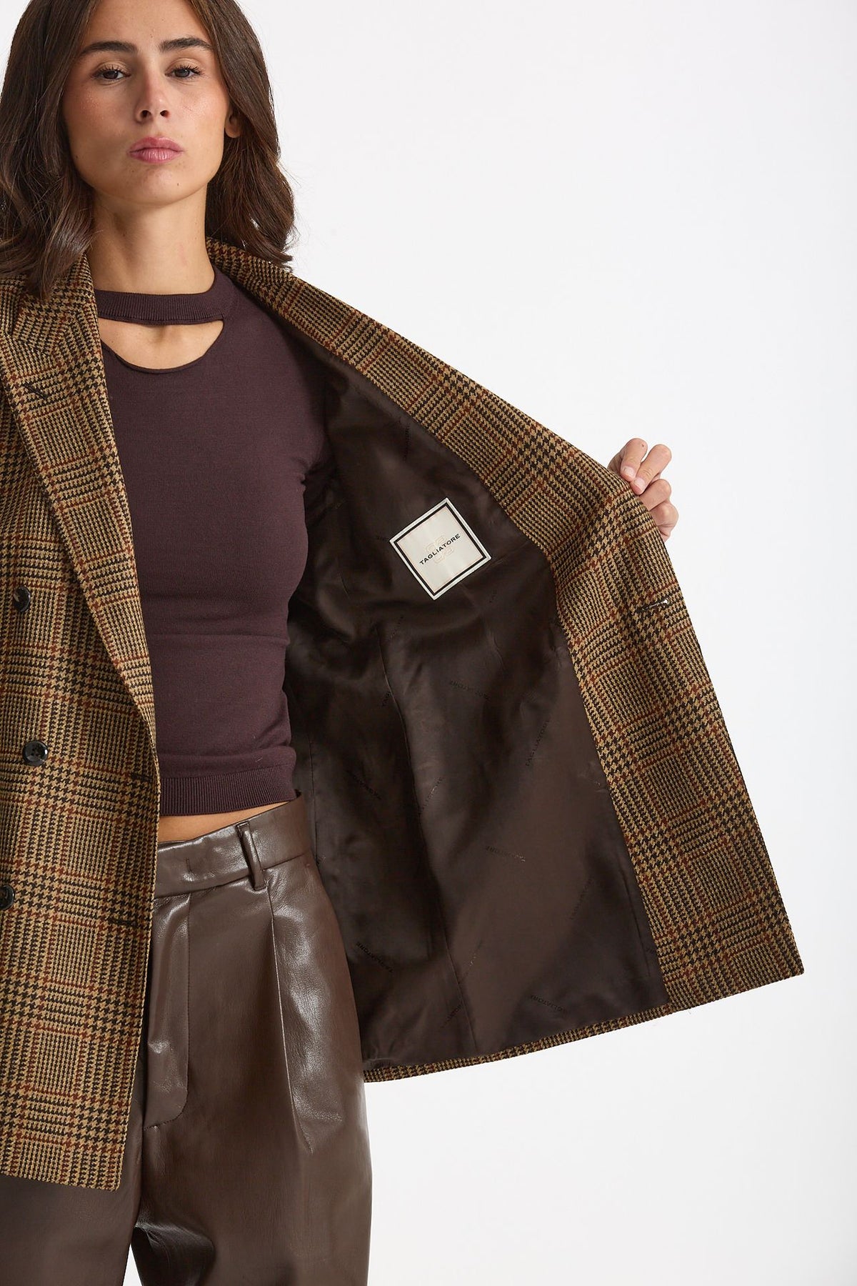 Blazer over JASMINE principe di Galles women Tagliatore - 5