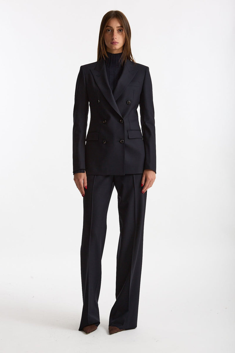 Tailleur doppiopetto T-PARIGI blu notte women Tagliatore - 6