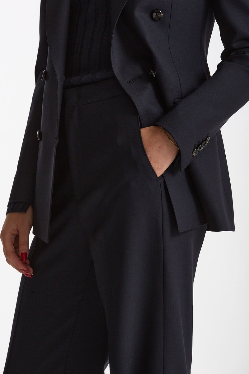 Tailleur doppiopetto T-PARIGI blu notte women Tagliatore - 8