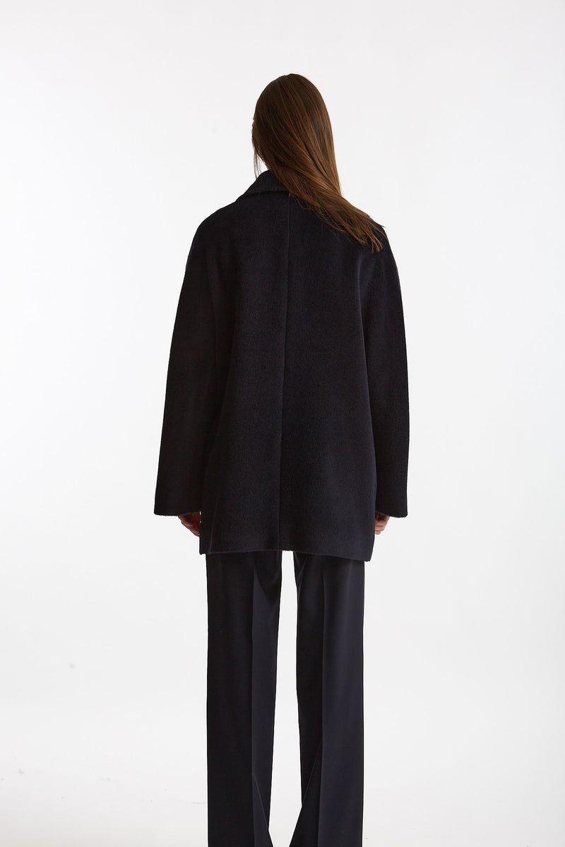 Cappotto over DENISE blu women Tagliatore - 3