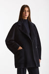 Cappotto over DENISE blu women Tagliatore - 4