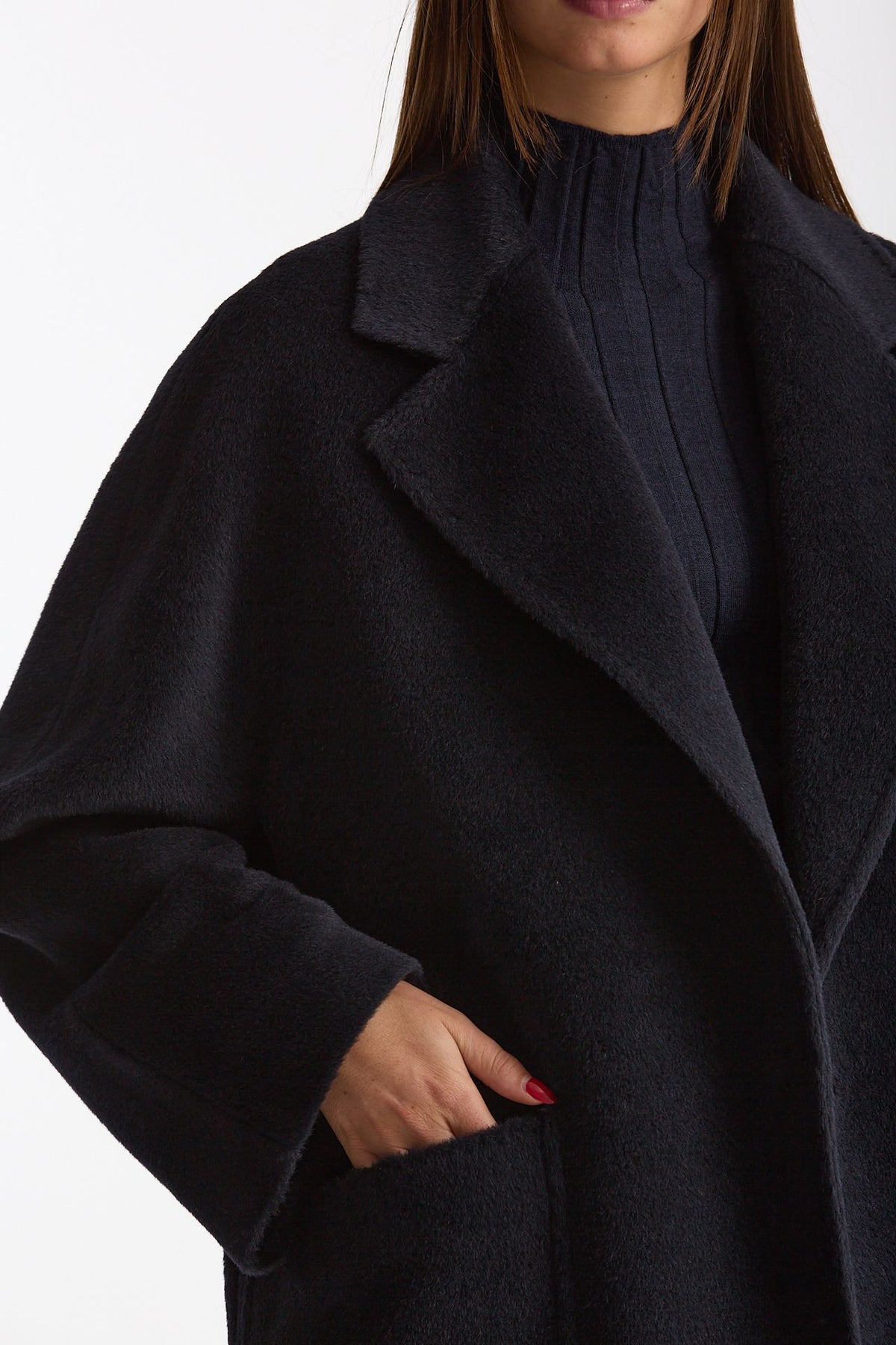 Cappotto over DENISE blu women Tagliatore - 5