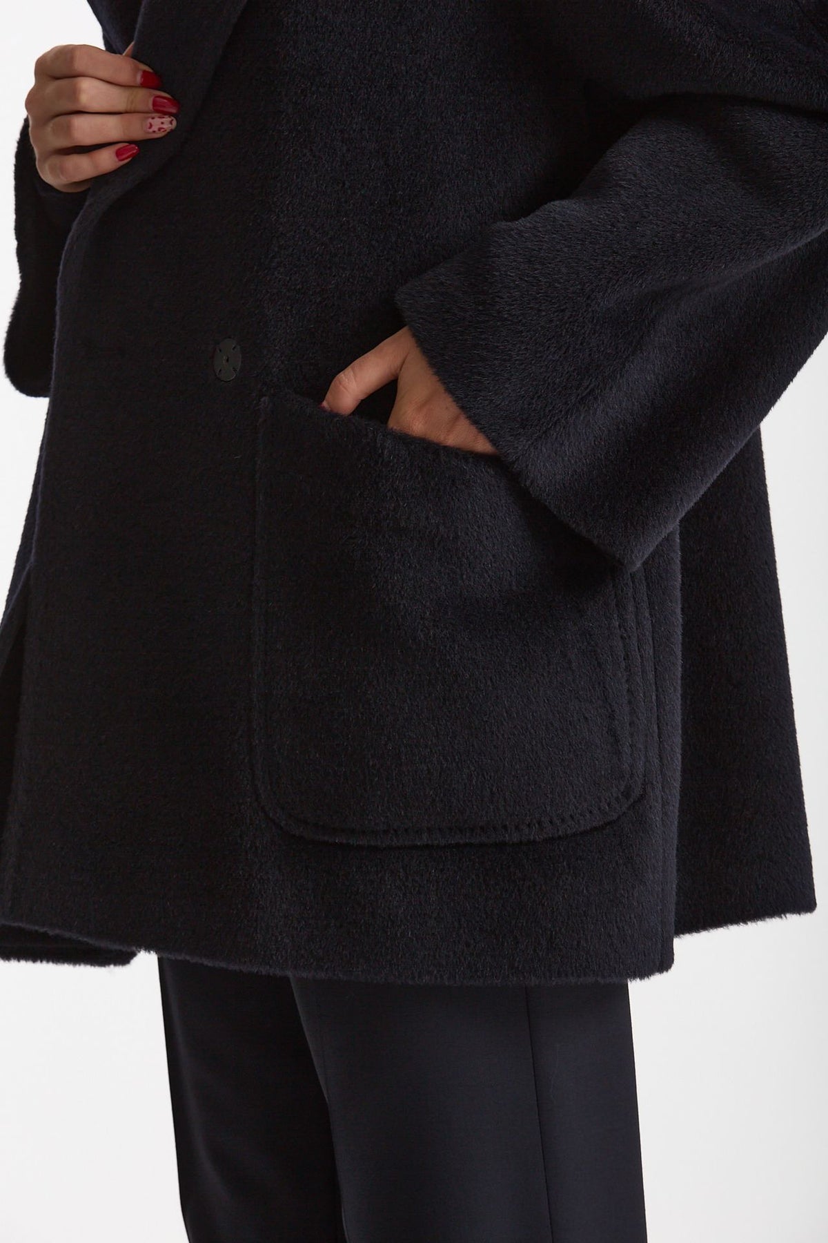 Cappotto over DENISE blu women Tagliatore - 7