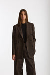 Tailleur doppiopetto T-JASMINE marrone e nero women Tagliatore - 2