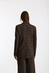 Tailleur doppiopetto T-JASMINE marrone e nero women Tagliatore - 5