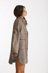 Camicia over in principe di Galles scozzese women Federica tosi - 4