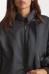 Bomber over grigio antracite women Federica tosi - 2