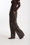 Pantalone stampa cocco marrone testa moro women Federica tosi - 1