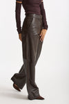 Pantalone stampa cocco marrone testa moro women Federica tosi - 3