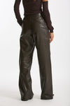 Pantalone stampa cocco marrone testa moro women Federica tosi - 6