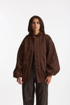 Bomber over marrone women Federica tosi - 1