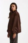 Bomber over marrone women Federica tosi - 3