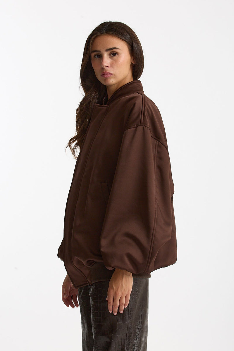 Bomber over marrone women Federica tosi - 3