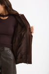 Bomber over marrone women Federica tosi - 7