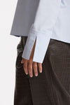 Camicia coreana azzurro women Federica tosi - 6