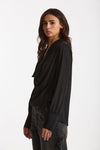 Camicia scollata nero women Federica tosi - 1