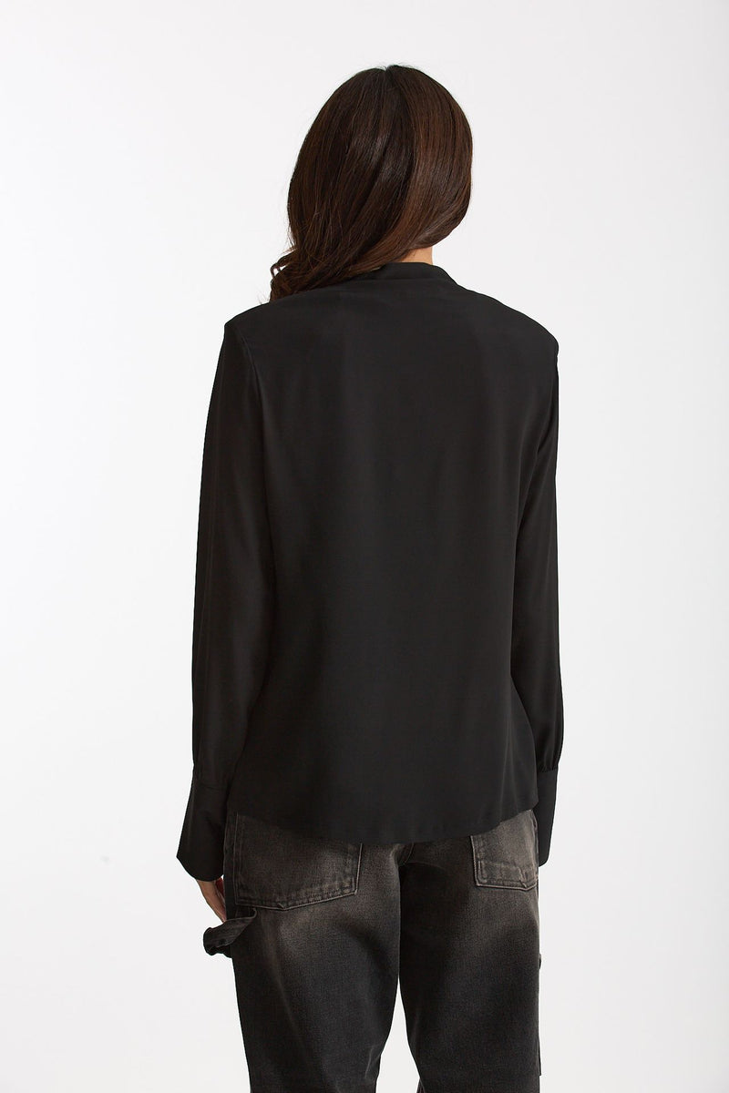 Camicia scollata nero women Federica tosi - 3