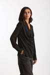 Camicia scollata nero women Federica tosi - 4