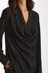 Camicia scollata nero women Federica tosi - 5