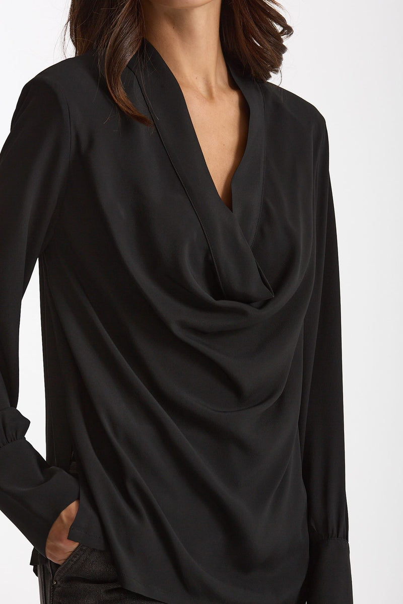 Camicia scollata nero women Federica tosi - 5