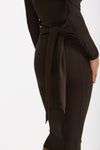 Abito midi in maglia marrone women Federica tosi - 6